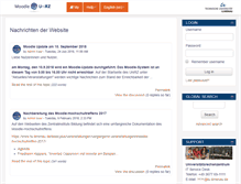 Tablet Screenshot of moodle2.tu-ilmenau.de